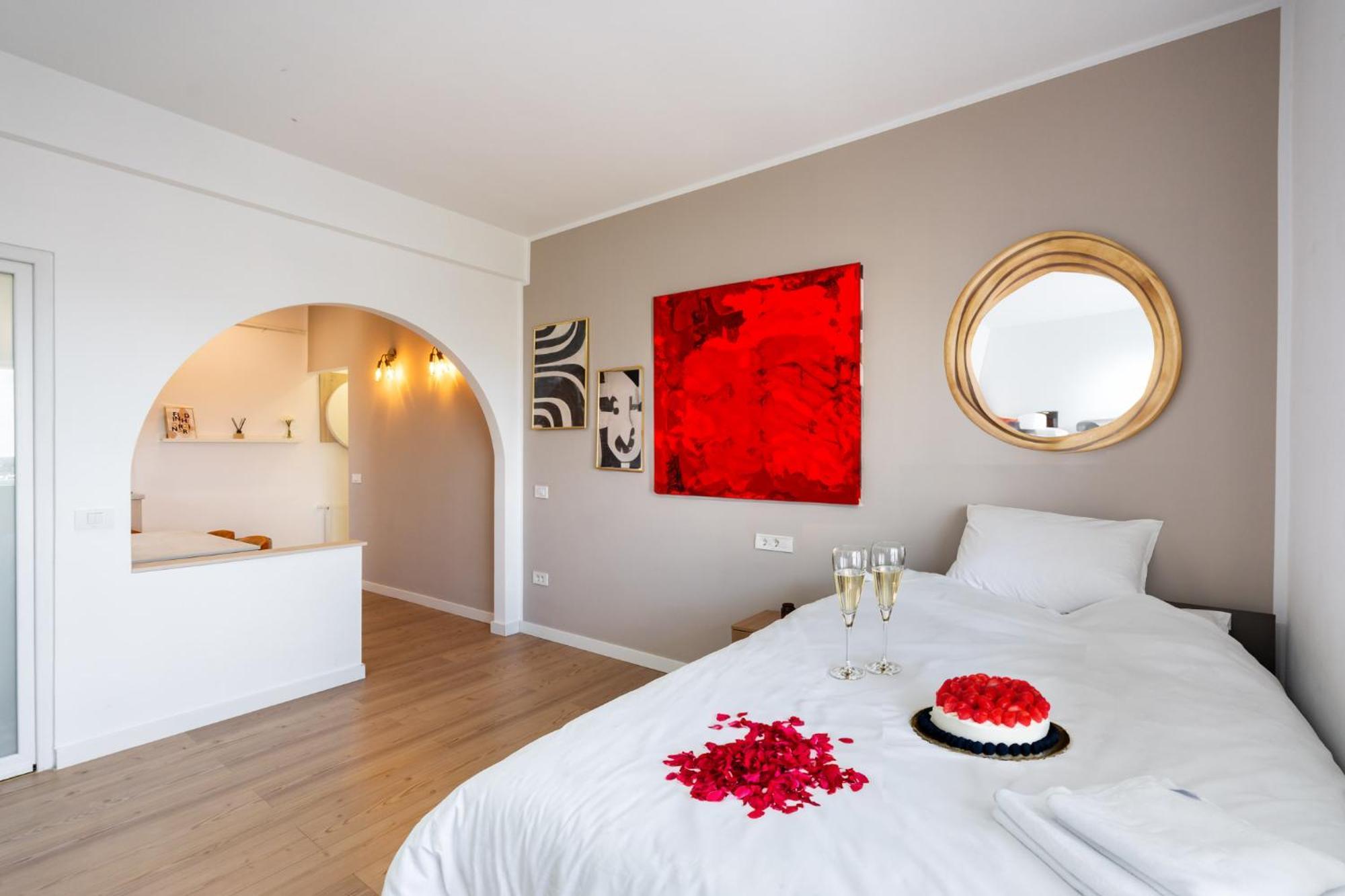 Sunset - Luxury Studio On Calea Victoriei Bukarest Exterior foto