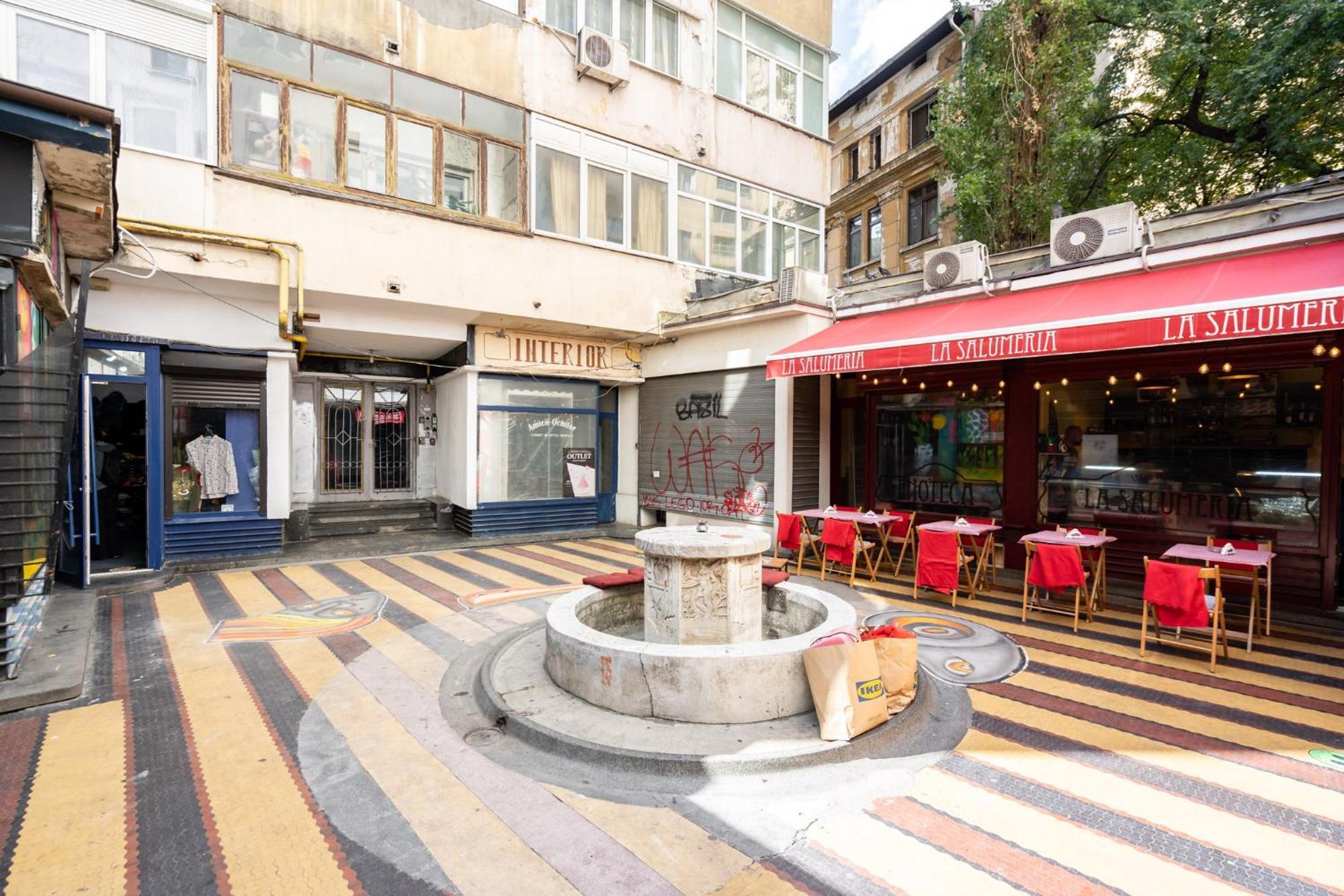 Sunset - Luxury Studio On Calea Victoriei Bukarest Exterior foto