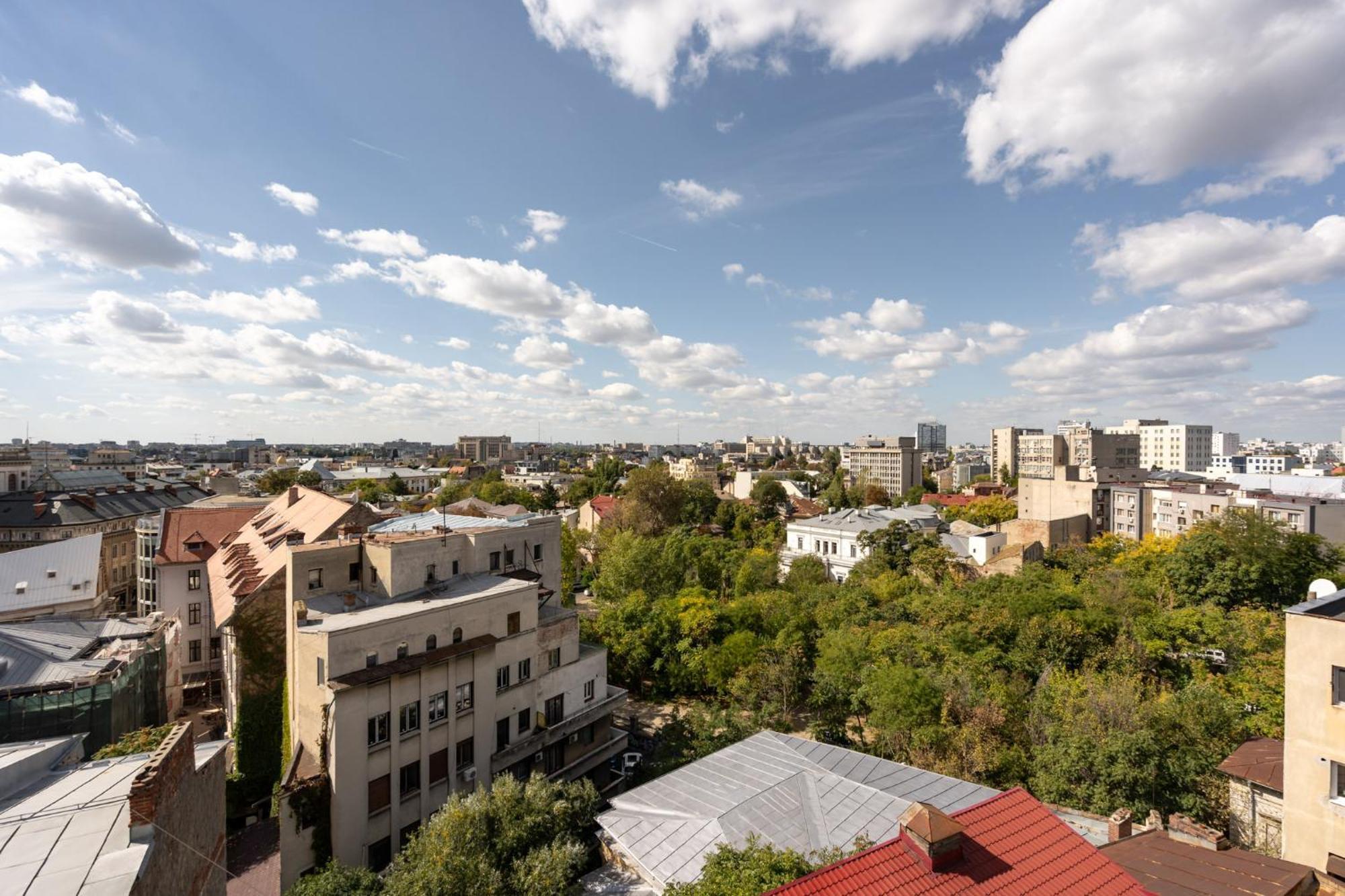 Sunset - Luxury Studio On Calea Victoriei Bukarest Exterior foto