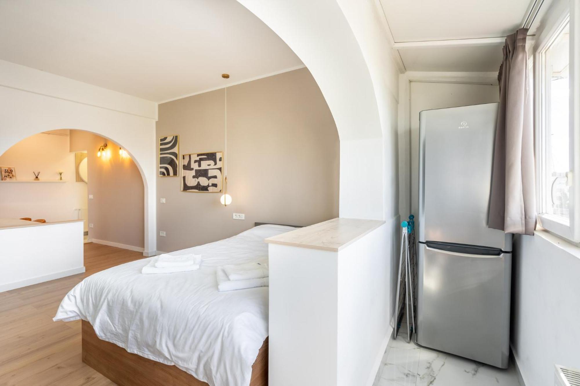 Sunset - Luxury Studio On Calea Victoriei Bukarest Exterior foto